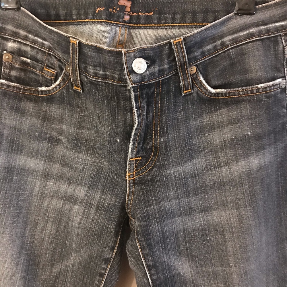 7 for all Mankind distressed jeans